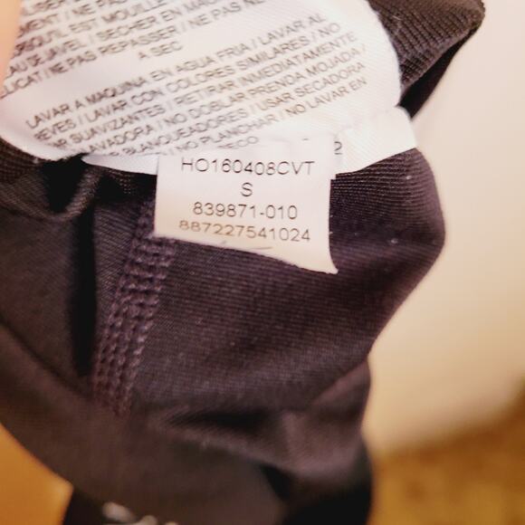 Nike dri-fit womens black running leggings athletic - Picture 3 of 9